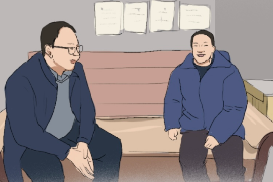 手繪丨追憶邱軍：扎根泥土，他把生命永遠(yuǎn)定格在扶貧路上