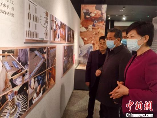 圖為展覽現(xiàn)場(chǎng)?！●T志軍 攝