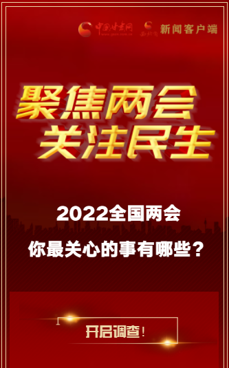 H5｜2022全國兩會，你最關(guān)心的事有哪些？