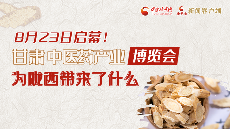 長(zhǎng)圖丨8月23日啟幕，甘肅這場(chǎng)行業(yè)盛會(huì)為隴西帶來(lái)了什么？