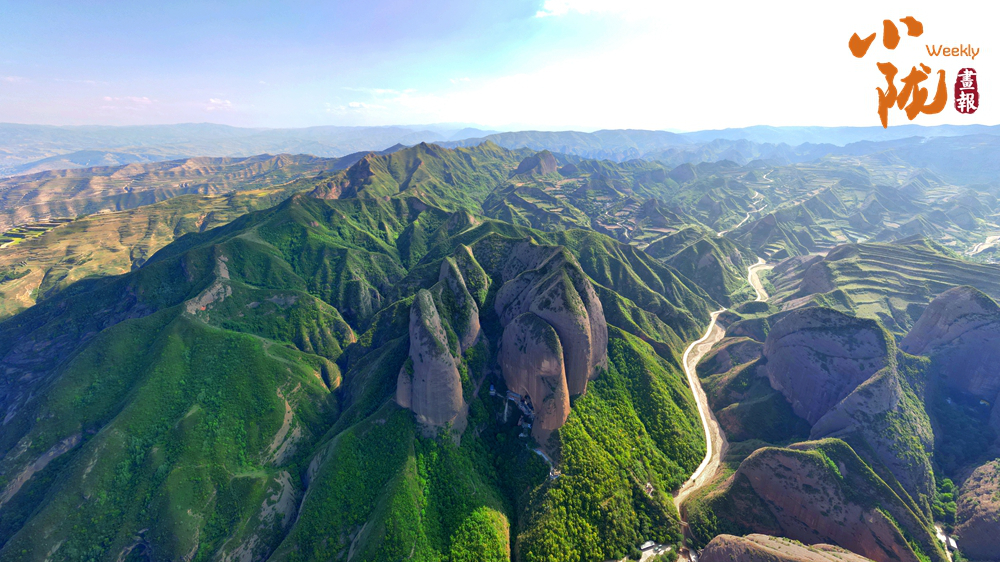 【小隴畫報】武山魯班山：隱秘在西北的“水墨丹霞” 竟藏著南方般的靈秀